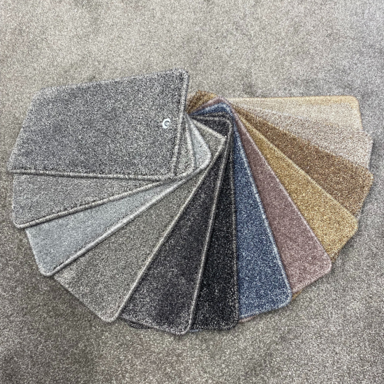 Dark sample collection of carpet options
